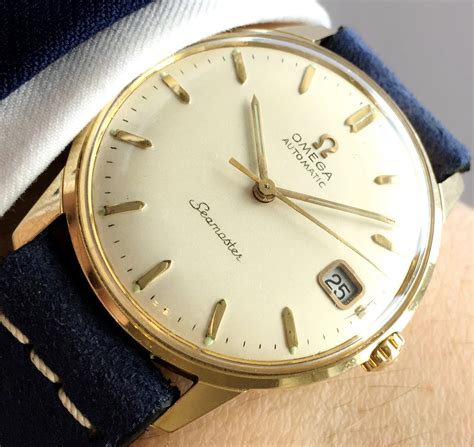 omega 18k gold watch|omega 18k gold watch vintage.